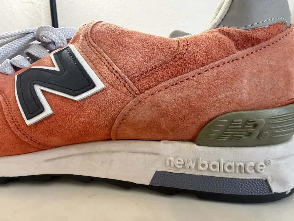 J.Crew x New Balance 1400 Made in USA 'Rusted Orange' Sneakers